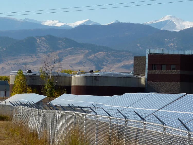 Solar Array at Boulder Wastewater Treatment Facility hero image